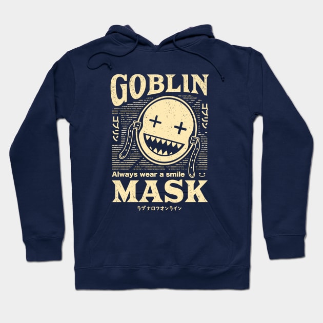 Goblin Mask Hoodie by logozaste